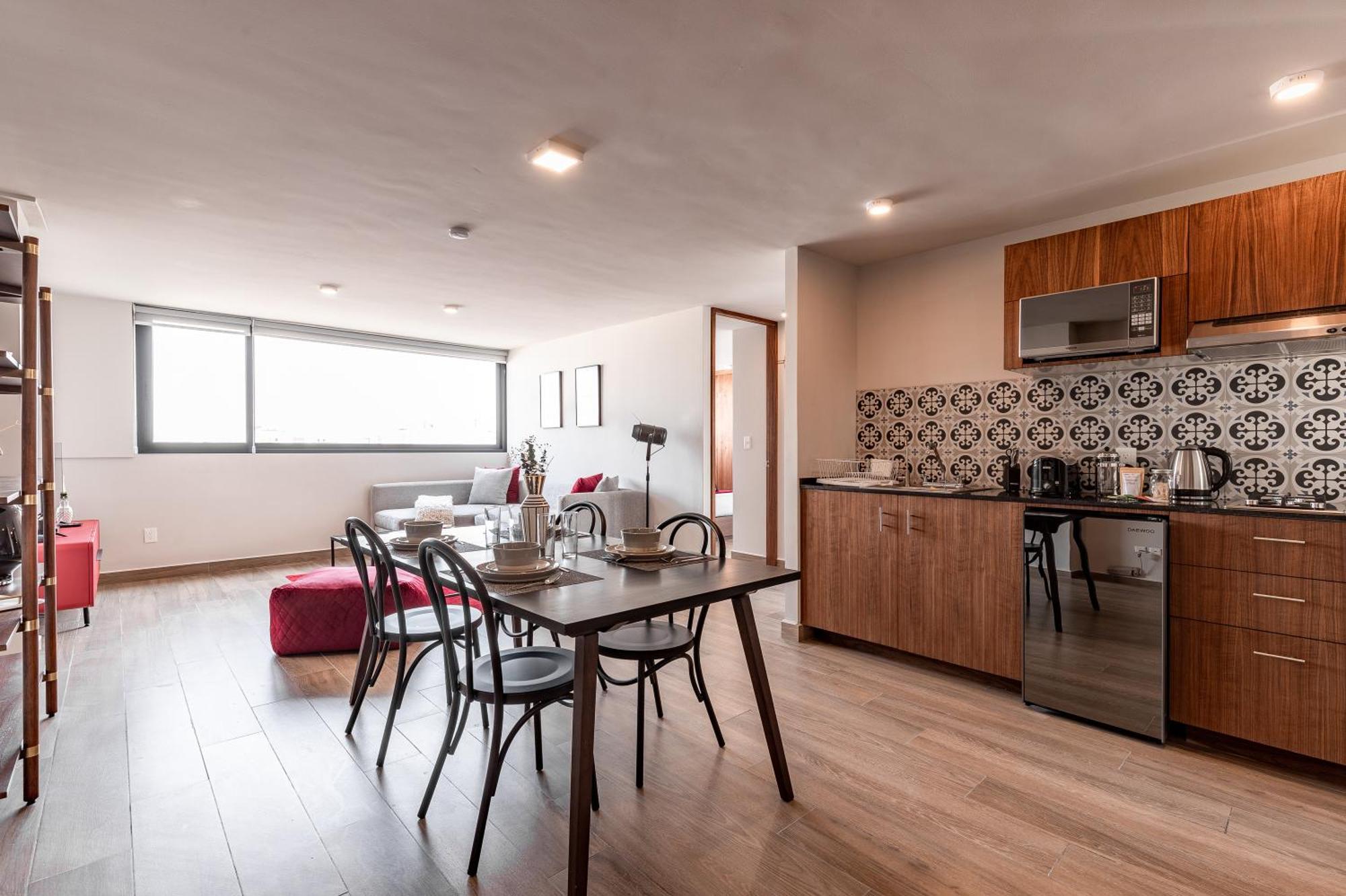 Roma Norte Trendy Apartments By Viato Mexico City Exterior photo